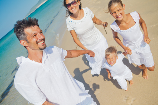 Family vacation tourism Stock Photo 03