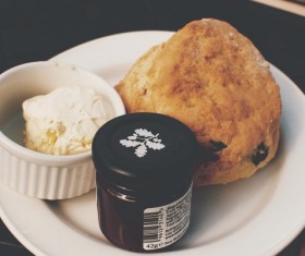 Fast food breakfast Stock Photo