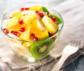 Fresh fruit platter Stock Photo 02
