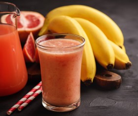 Fresh squeezed fruit juice Stock Photo 02