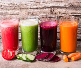 Freshly squeezed vegetable juice Stock Photo 01