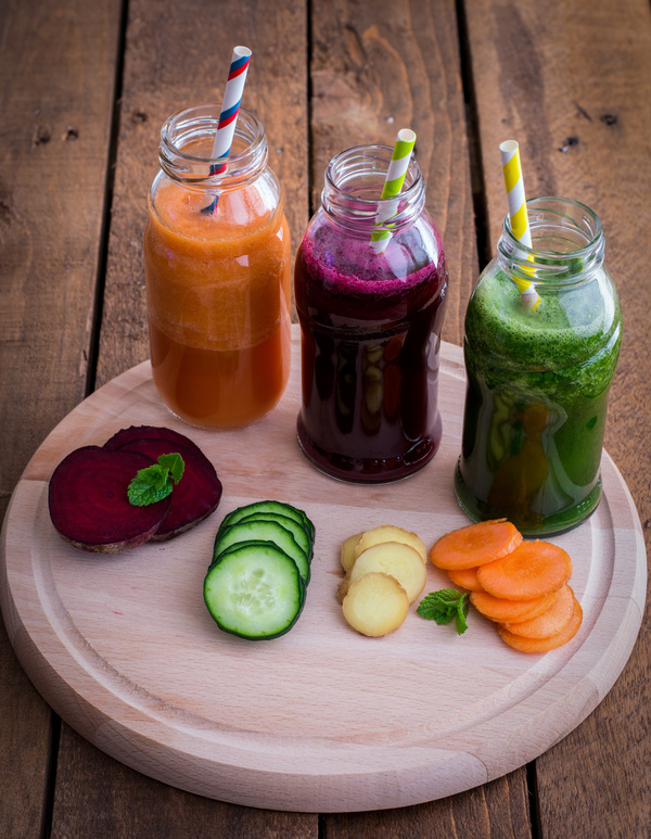 Freshly squeezed vegetable juice Stock Photo 03 free download