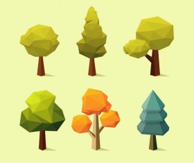 Geometry shape tree vectors 03