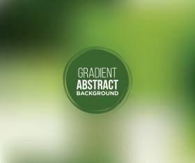 Green gradient background vectors