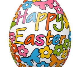 Hand drawn easter egg vector 02