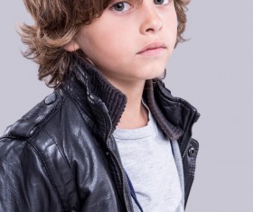 Handsome little boy Stock Photo 01