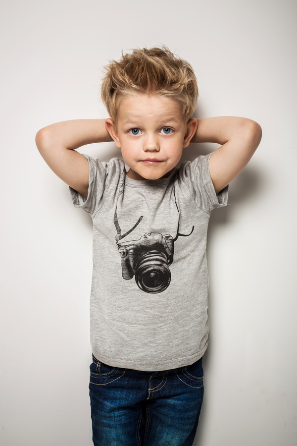 Handsome little boy Stock Photo 02