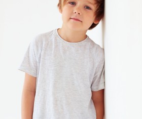 Handsome little boy Stock Photo 03