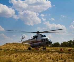 Helicopter Stock Photo 04