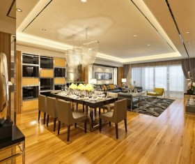 Interior modern decoration Stock Photo 01