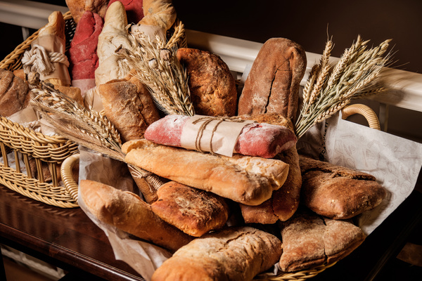Italian ciabatta bread Stock Photo 01
