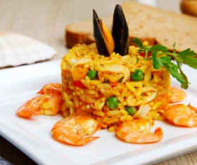 Italian risotto Stock Photo 03