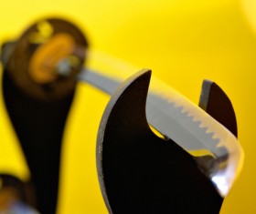 Japanese knife Stock Photo 01