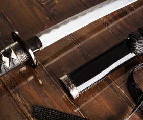 Japanese knife Stock Photo 05