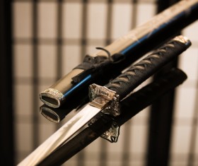 Japanese knife Stock Photo 07