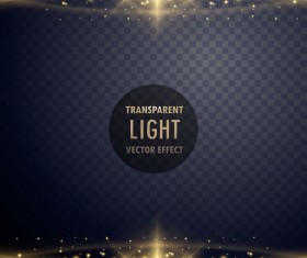 Light effect borders vector material 01