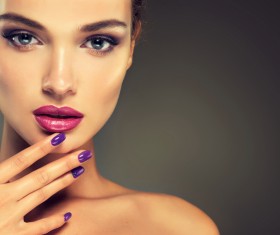 Makeup woman Stock Photo 02