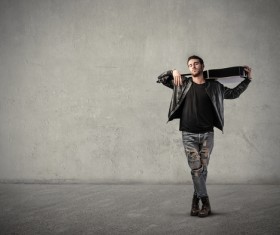 Man playing the guitar Stock Photo 04