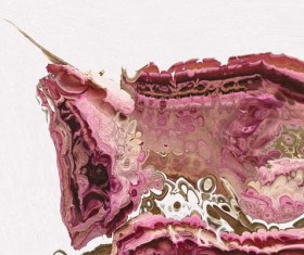 Marbling Water Paint Background Stock Photo 01