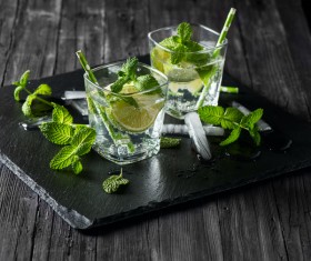 Mojito Cocktail Stock Photo 05