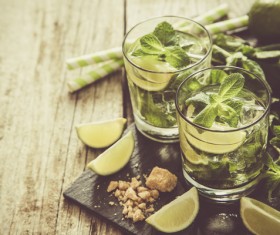 Mojito Cocktail Stock Photo 08