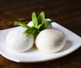 Mozarelle cheese Stock Photo 02