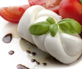 Mozarelle cheese Stock Photo 03