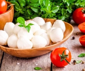 Mozarelle cheese Stock Photo 05