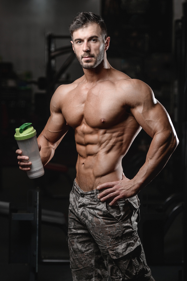 Muscle Fitness man Stock Photo 01