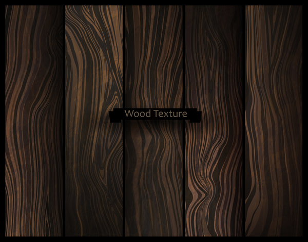 Natural oak texture wooden vector background 04