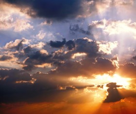 Photograph beautiful sunset Stock Photo 10