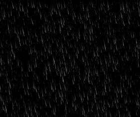 Rain drop with black background vector