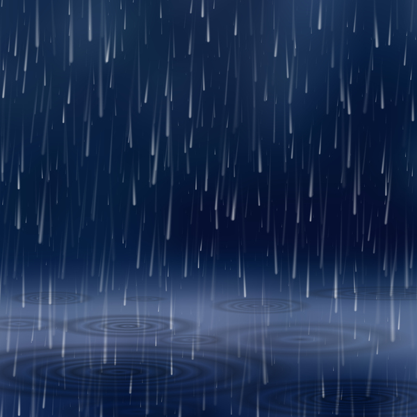 Rainy days background vector free download