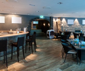 Restaurant interior decoration Stock Photo 02