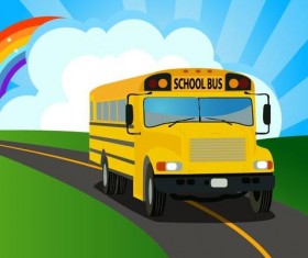 School bus vector free download