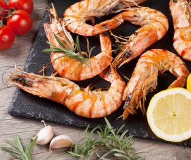 Seafood grill Stock Photo 06