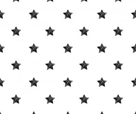 Seamless star pattern vector material 02