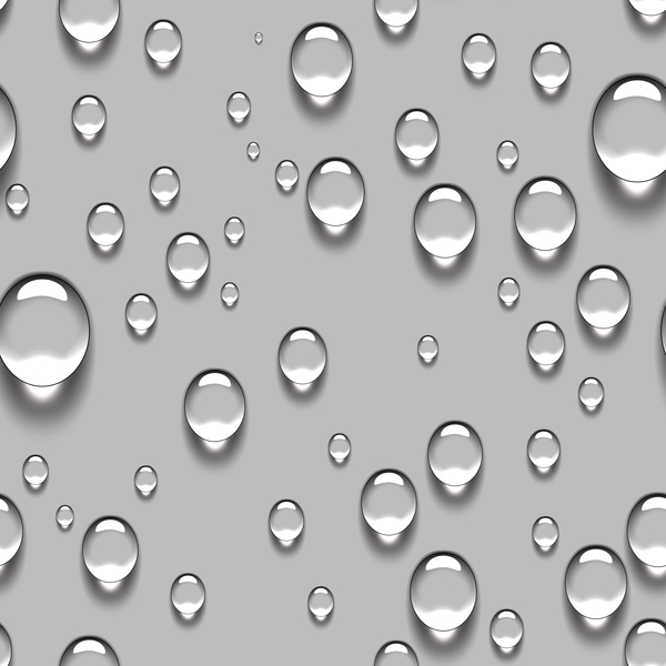 Shiny water drop vector material 01