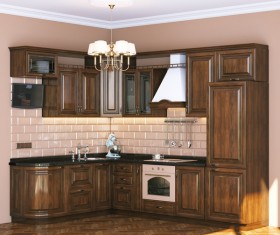 Simple Open kitchen Stock Photo 04