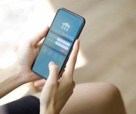 Smartphone payment Stock Photo 05