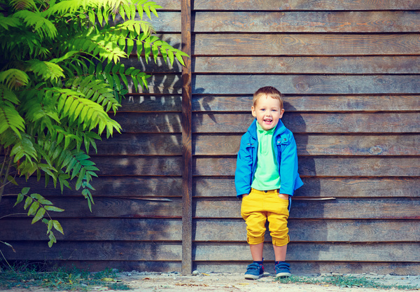 Smiling little boy Stock Photo