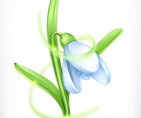 Snowdrop vector material