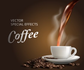 Spcial effects coffee vector material 01