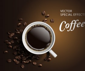Spcial effects coffee vector material 02