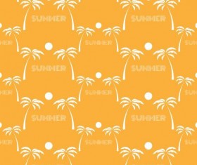 Summer holiday styles seamless pattern vector 07