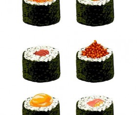 Sushi vector illustration