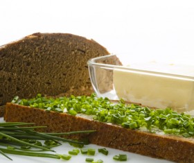 Vegetable cheese bread Stock Photo 02