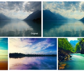 Vibrant Water Photoshop Action