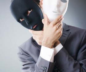Wearing Mask Man Stock Photo 02