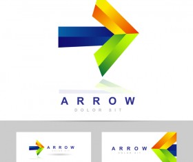 arrow logo vector